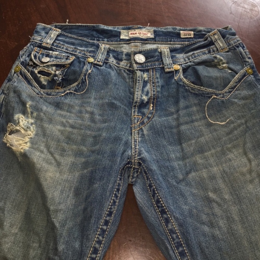 Mek Denim Boot Cut Jeans Men